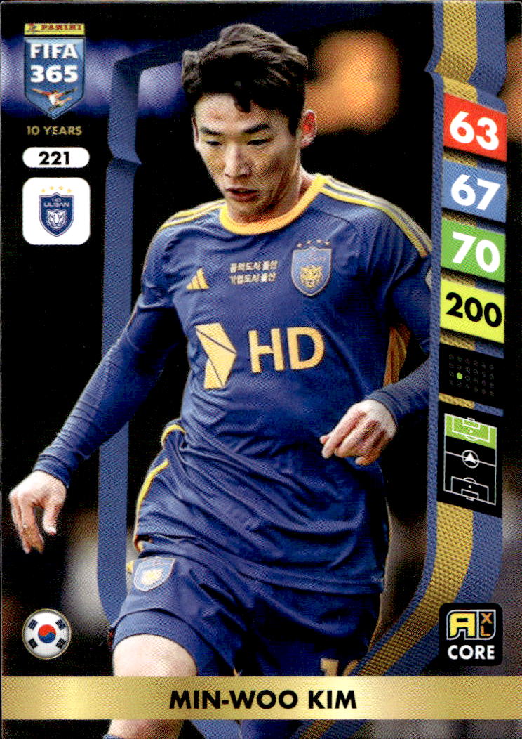 MIN-WOO KIM 2025 Panini FIFA 365