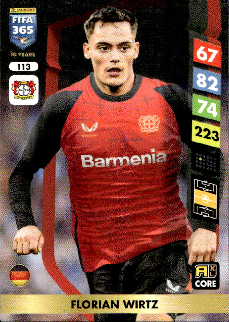 FLORIAN WIRTZ 2025 Panini FIFA 365