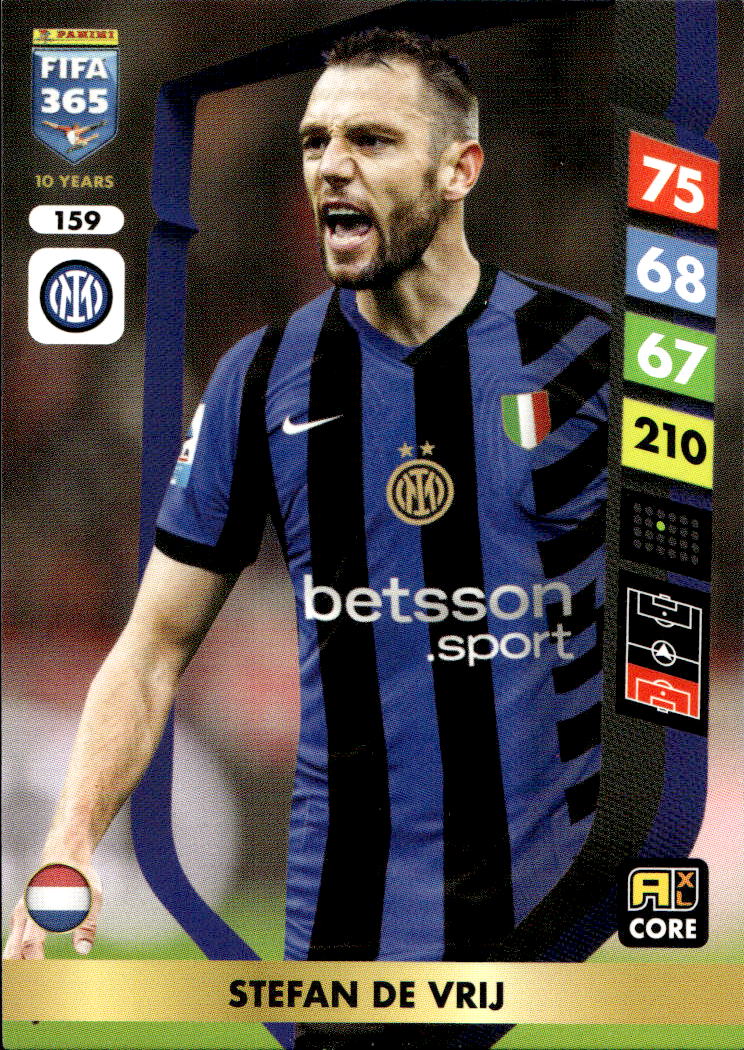 STEFAN DE VRIJ 2025 Panini FIFA 365