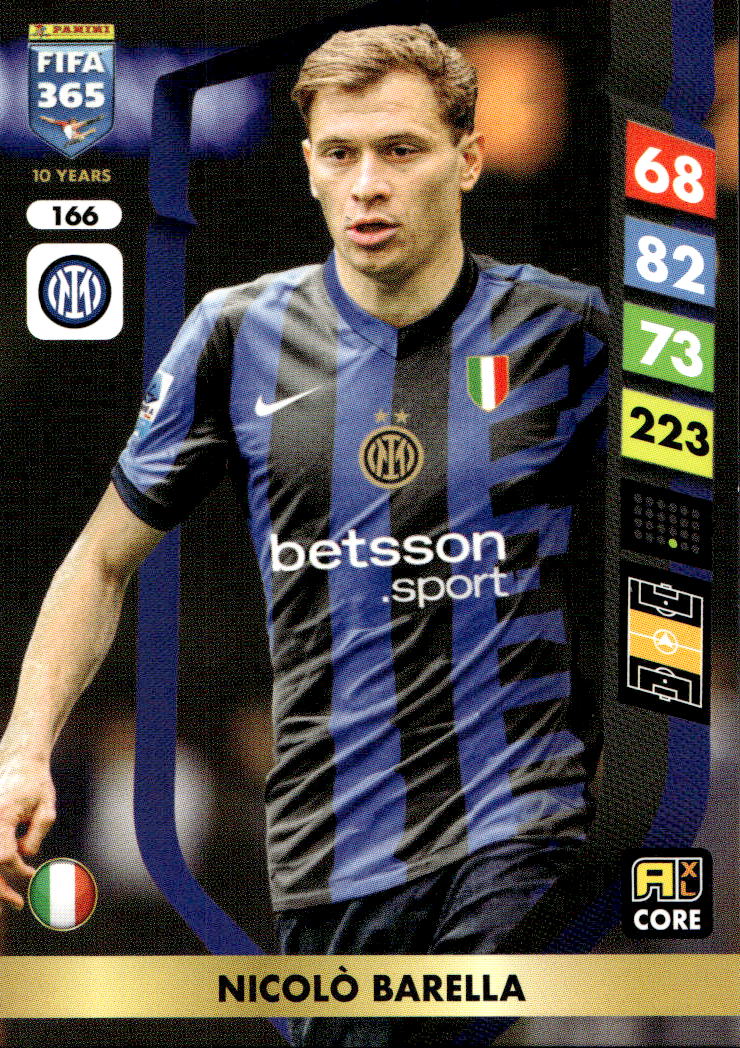 NICOLO BARELLA 2025 Panini FIFA 365