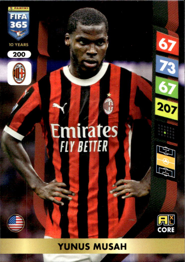 YUNUS MUSAH 2025 Panini FIFA 365