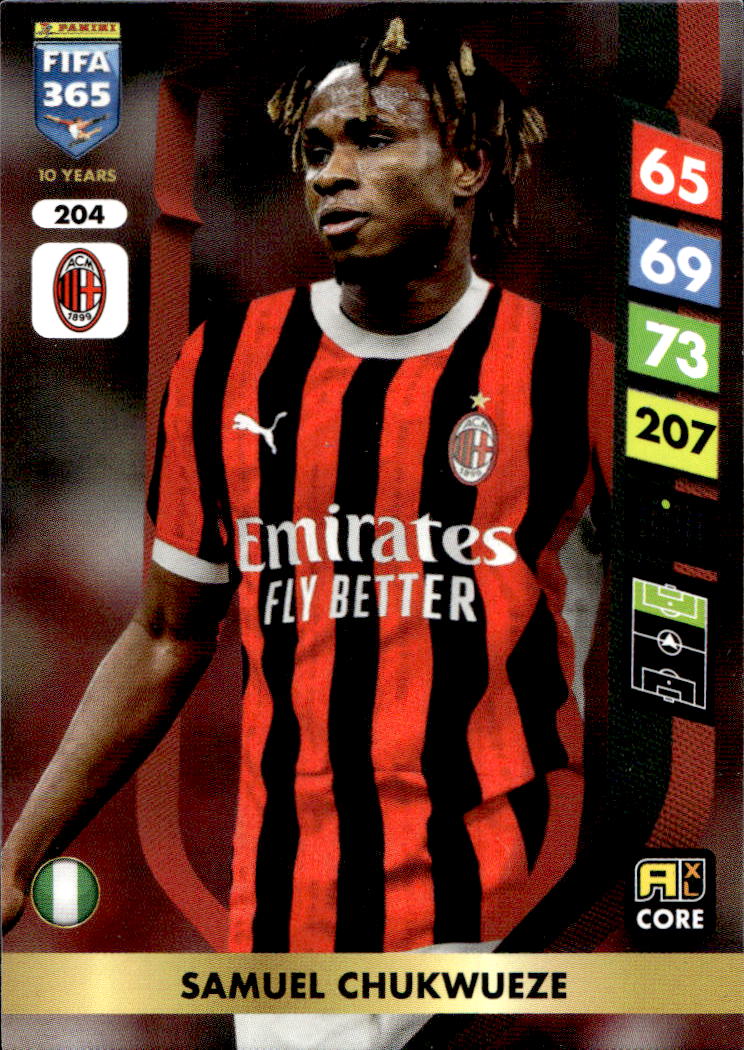 SAMUEL CHUKWUENZE 2025 Panini FIFA 365