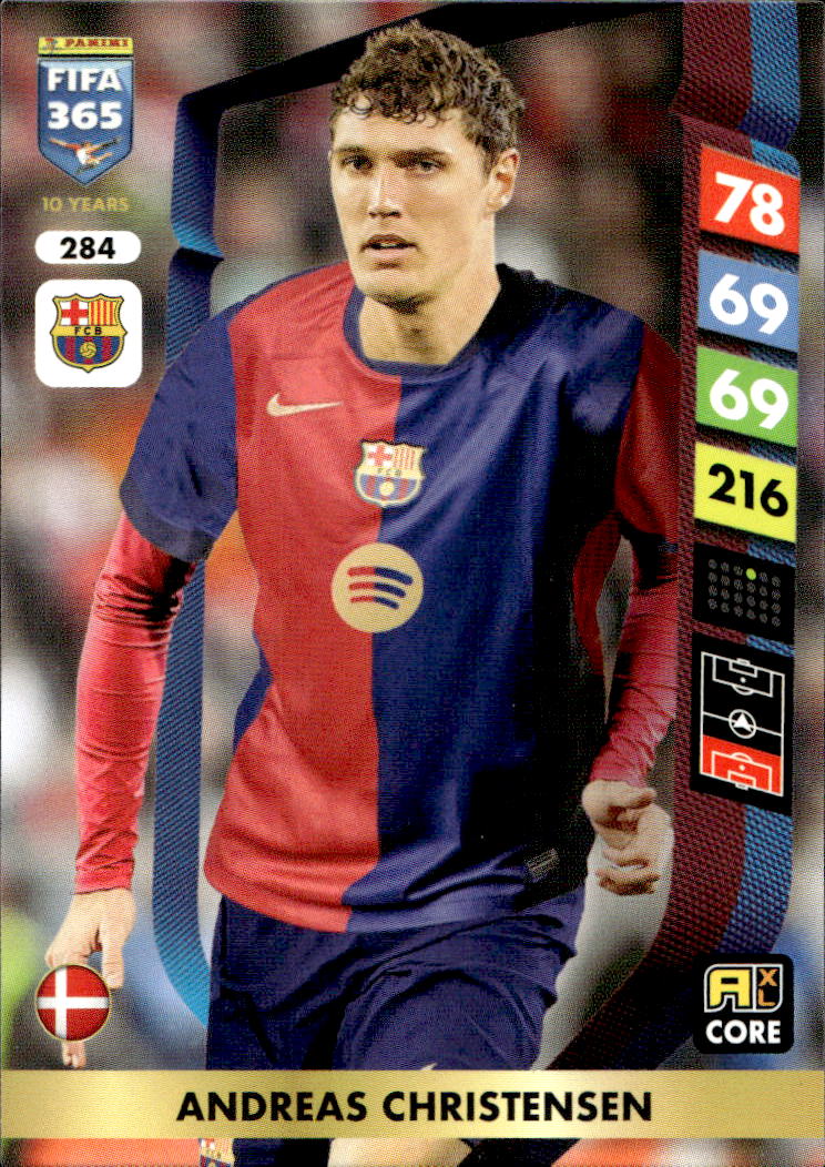 ANDREAS CHRISTENSEN 2025 Panini FIFA 365