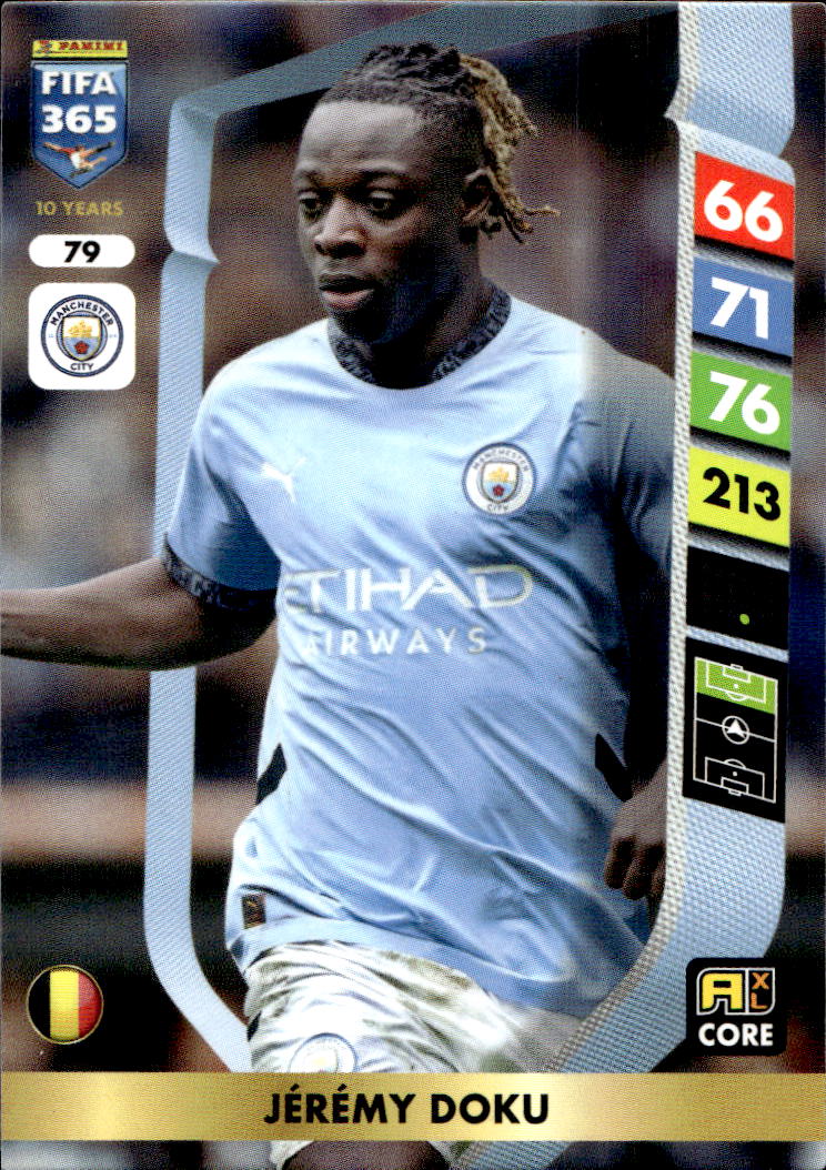 JEREMY DOKU 2025 Panini FIFA 365