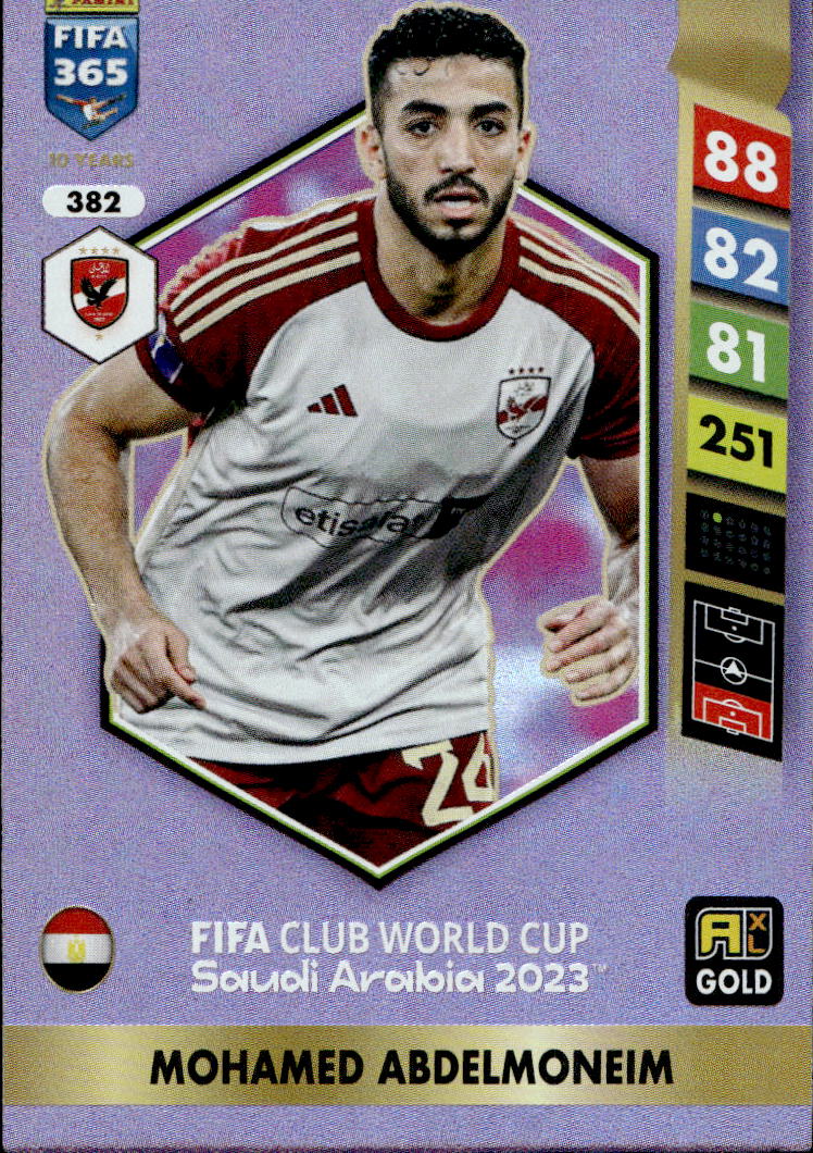 World Cup 2023 MOHAMED ABDELMONEIM 2025 Panini FIFA 365