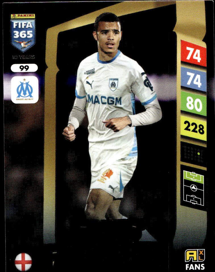 Fans Favourite MASON GREENWOOD 2025 Panini FIFA 365