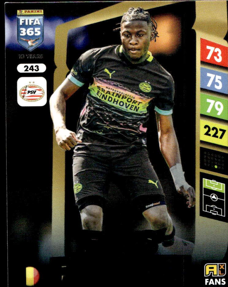 Fans Favourite JOHAN BAKAYOKO 2025 Panini FIFA 365