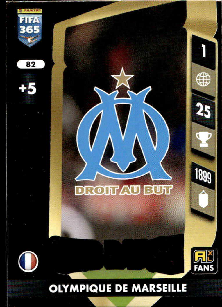 Club Badge OLYMPIQUE DE MARSEILLE 2025 Panini FIFA 365