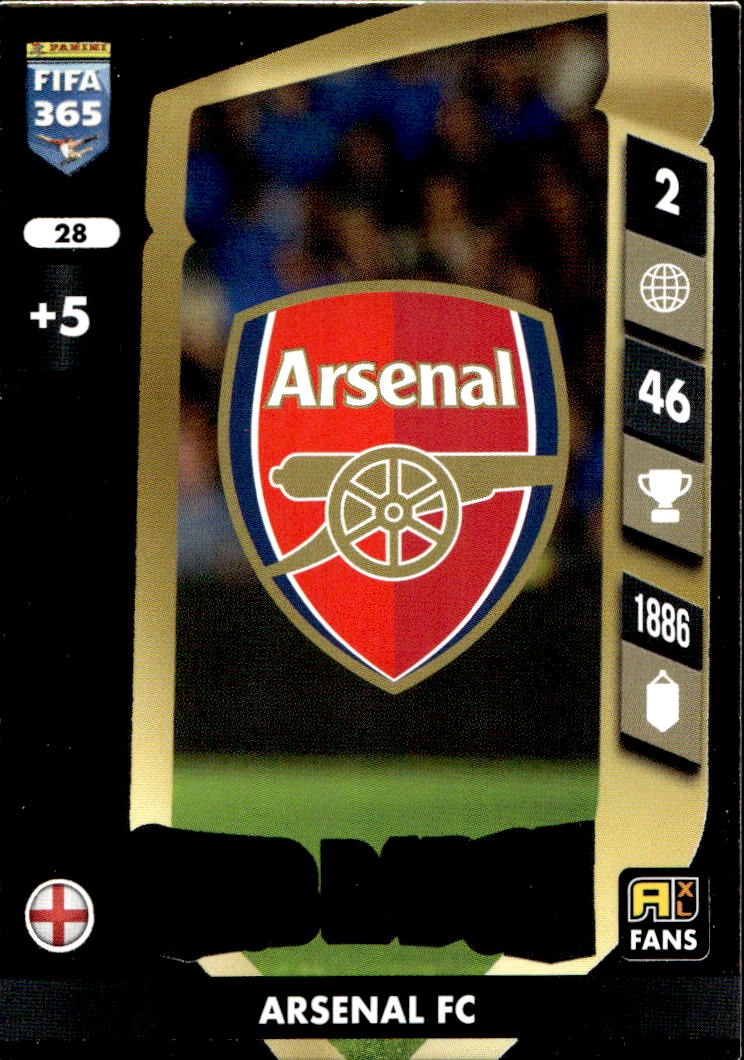 Club Badge ARSENAL 2025 Panini FIFA 365