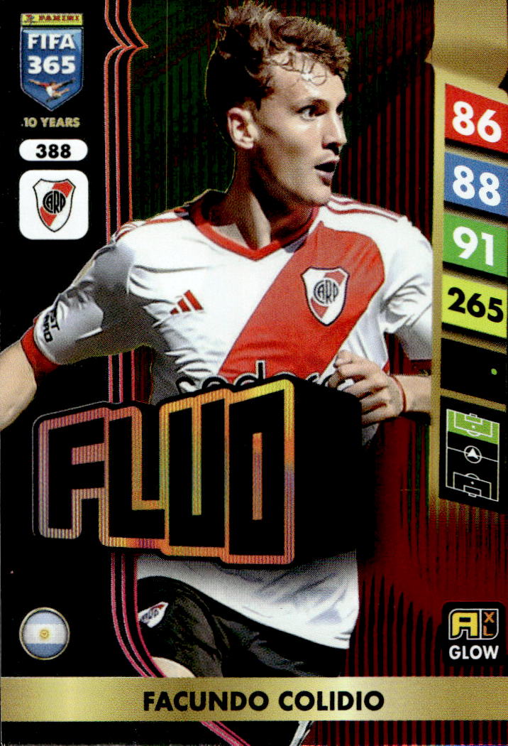 Fluo FACUNDO COLIDIO 2025 Panini FIFA 365