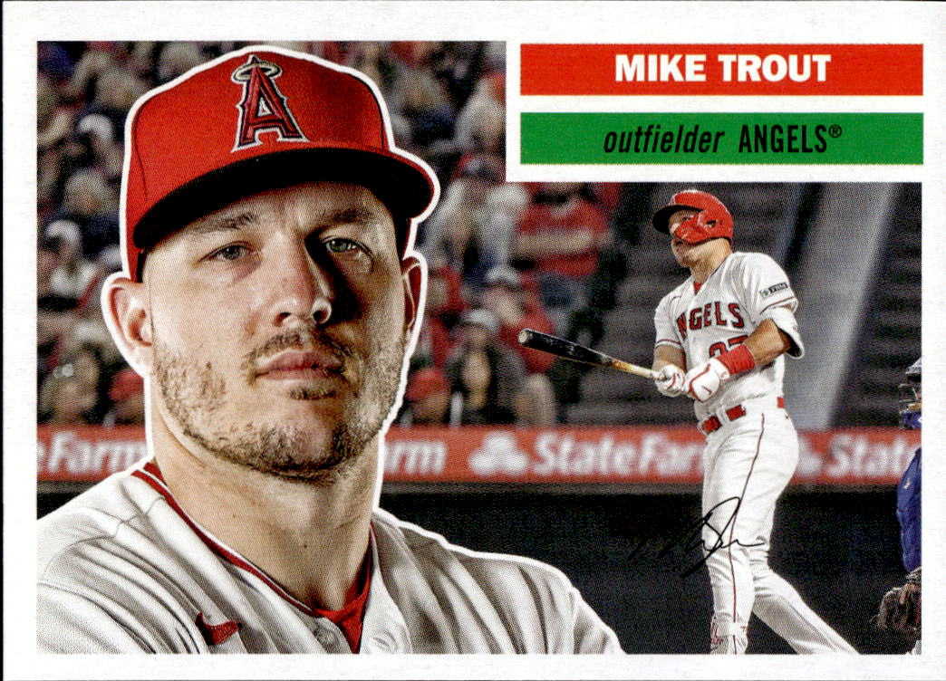 1956 Topps MIKE TROUT 2023 Topps Archives Baseball