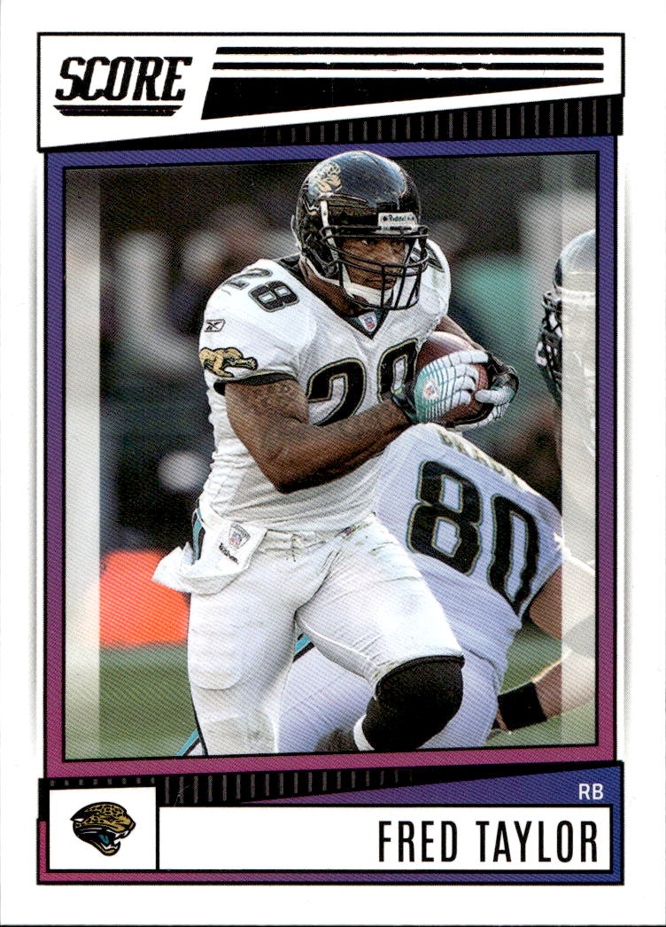 FRED TAYLOR 2022 Panini Score Football