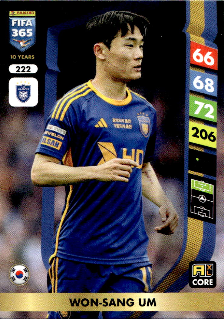 WON-SANG UM 2025 Panini FIFA 365