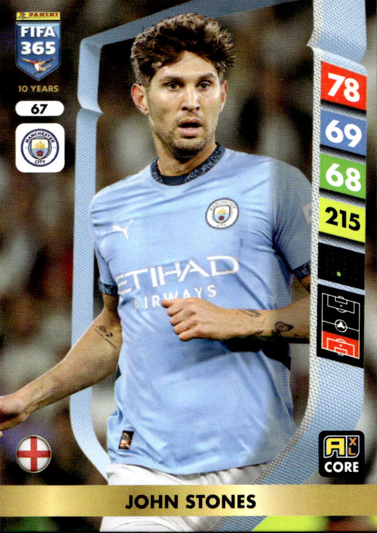 JOHN STONES 2025 Panini FIFA 365