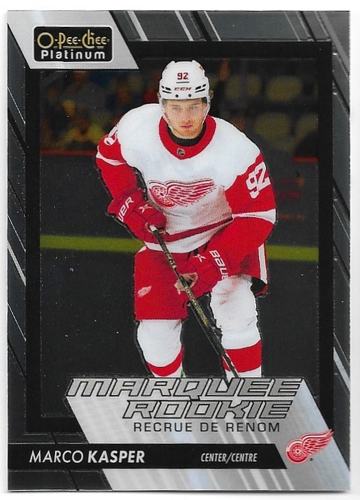 Marquee Rookie MARCO KASPER 23-24 UD O-Pee-Chee OPC Platinum