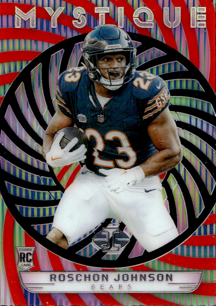 Rookie Orange Mystique ROSCHON JOHNSON 2023 Panini Illusions Football