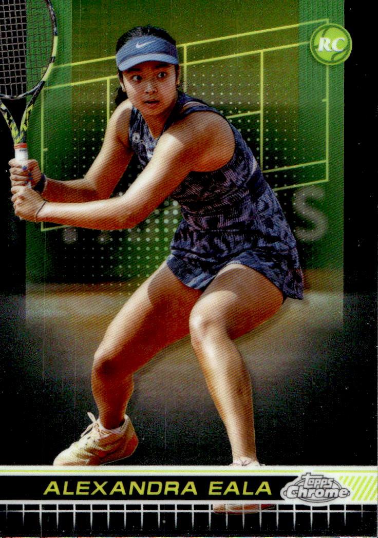 Rookie ALEXANDRA EALA 2024 Topps Chrome Tennis