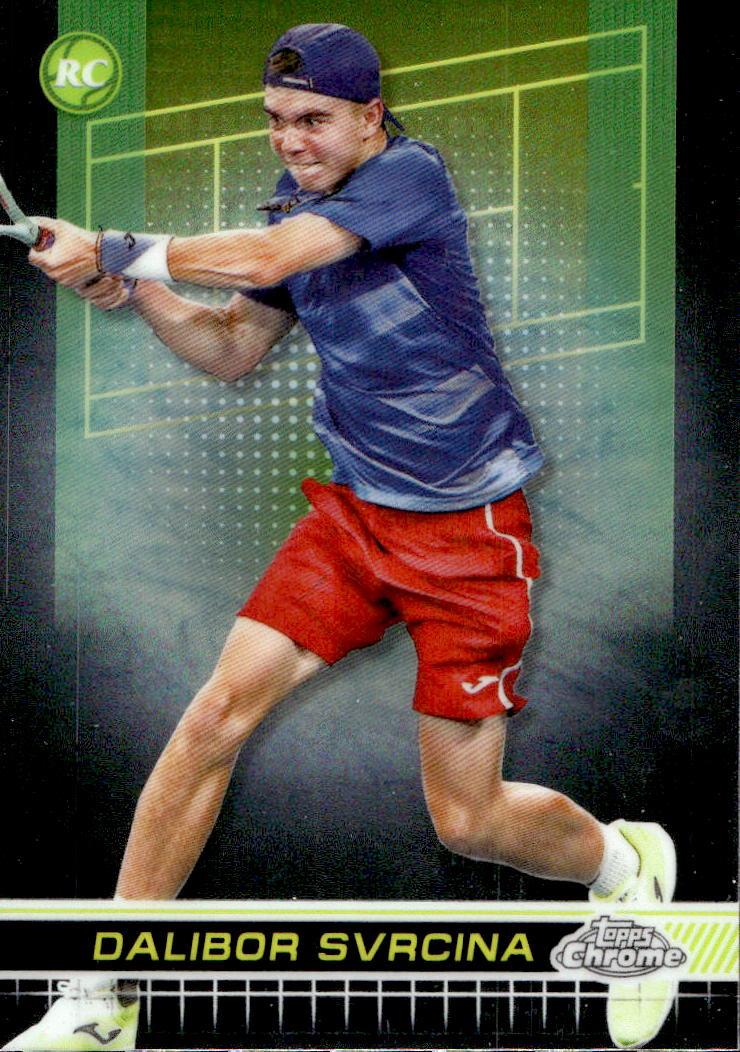 Rookie DALIBOR SVRČINA 2024 Topps Chrome Tennis