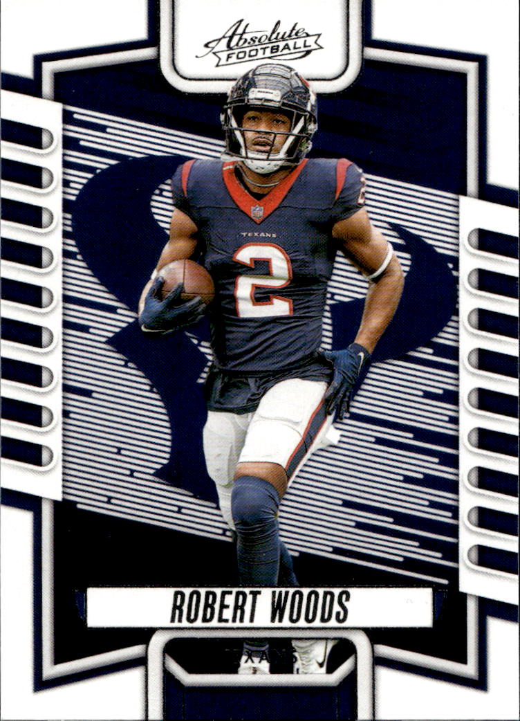 ROBERT WOODS 2023 Panini Absolute Football