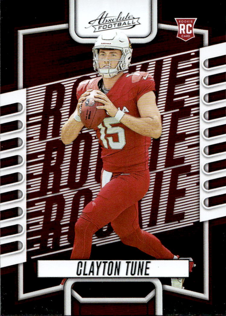 Rookie CLAYTON TUNE 2023 Panini Absolute Football