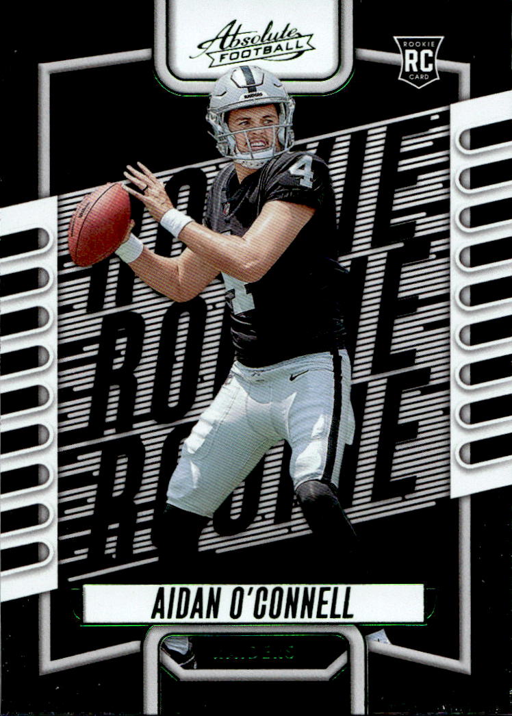 Rookie Green AIDAN O'CONNELL 2023 Panini Absolute Football