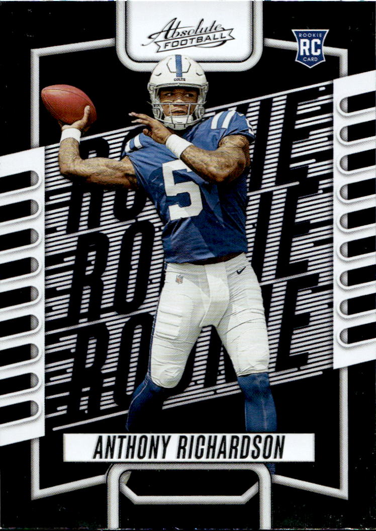 Rookie ANTHONY RICHARDSON 2023 Panini Absolute Football