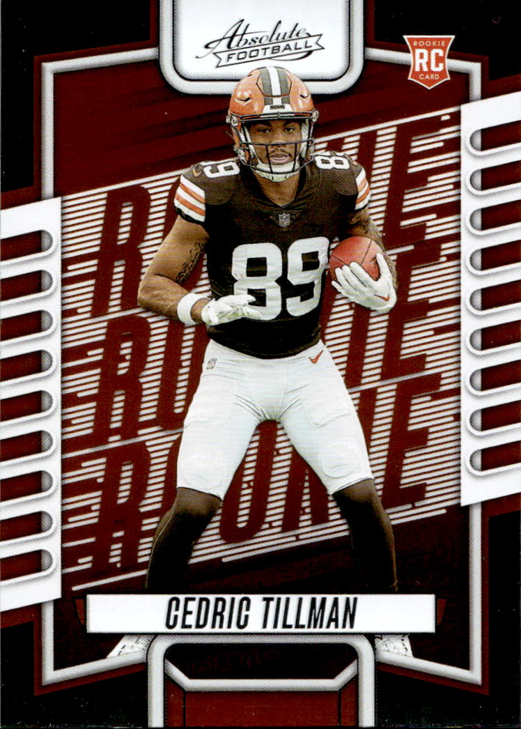 Rookie CEDRIC TILLMAN 2023 Panini Absolute Football