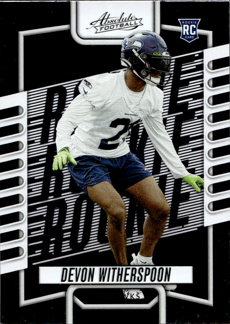 Rookie DEVON WITHERSPOON 2023 Panini Absolute Football