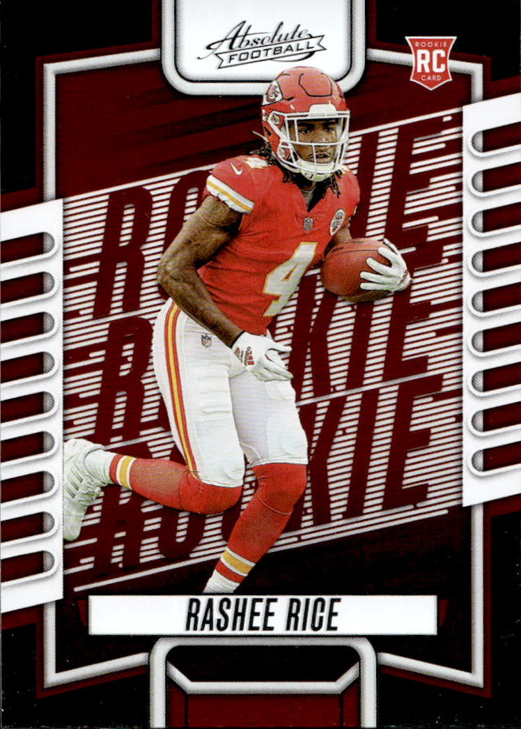 Rookie RASHEE RICE 2023 Panini Absolute Football