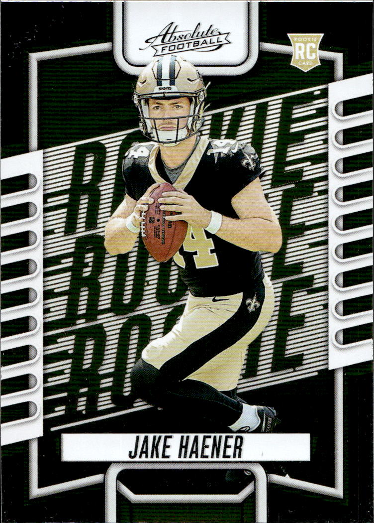 Rookie JAKE HAENER 2023 Panini Absolute Football