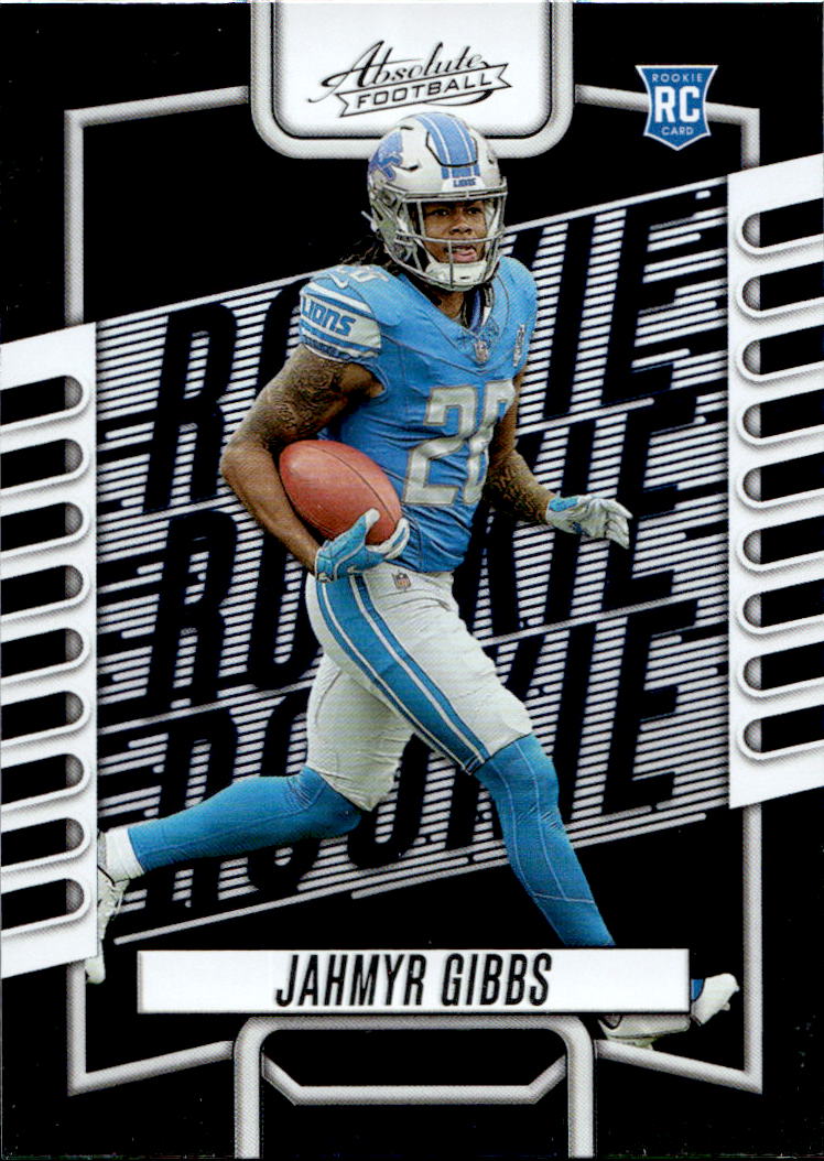 Rookie JAHMYR GIBBS 2023 Panini Absolute Football