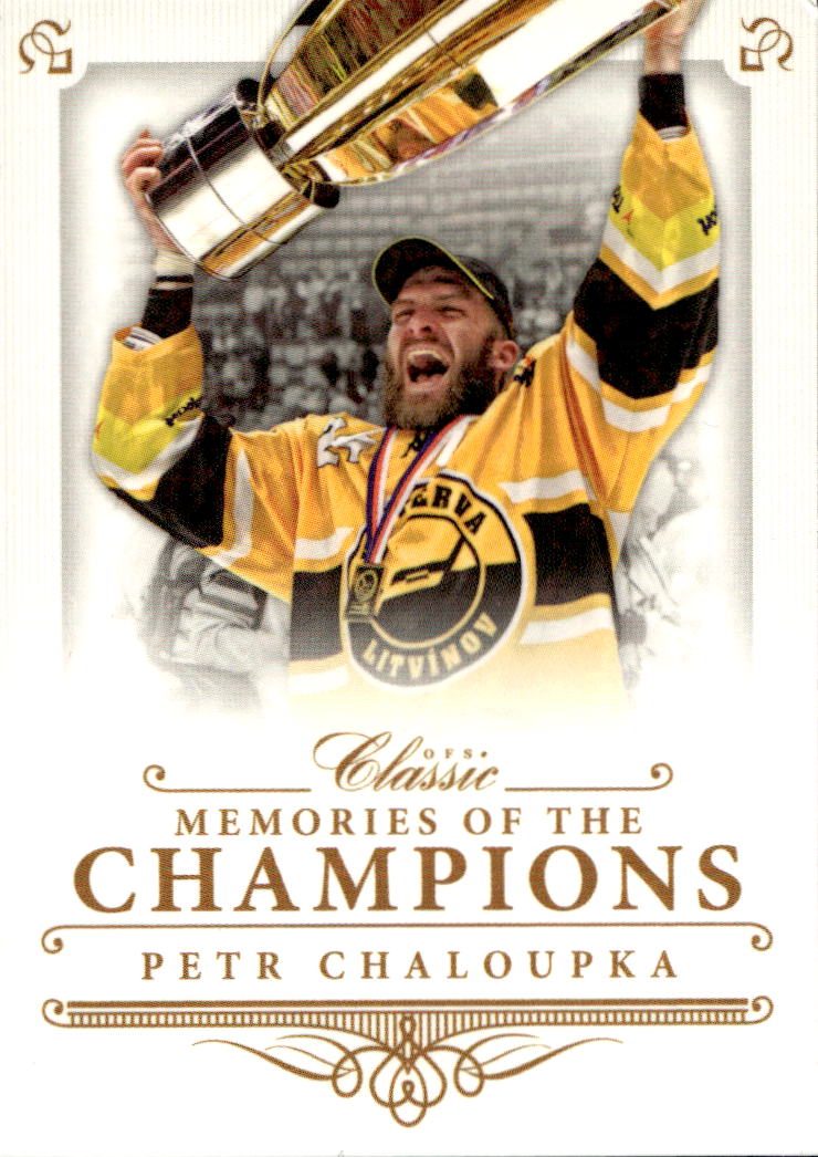 PETR CHALOUPKA 2015 OFS Classic Memories of the Champions