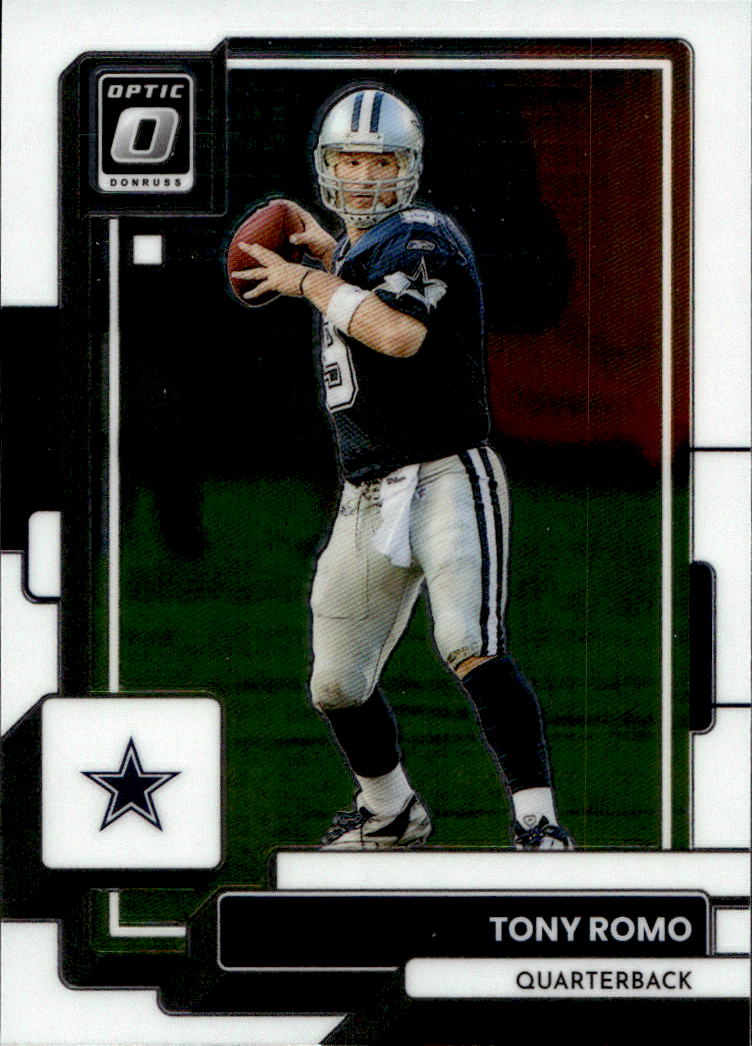 TONY ROMO 2022 Panini Donruss Optic Football