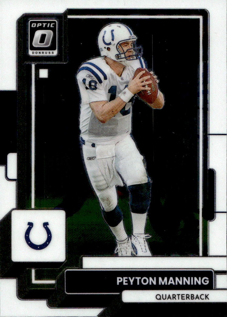 PEYTON MANNING 2022 Panini Donruss Optic Football