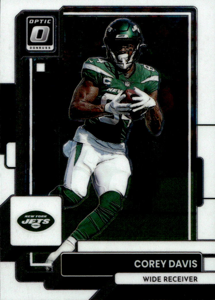 COREY DAVIS 2022 Panini Donruss Optic Football