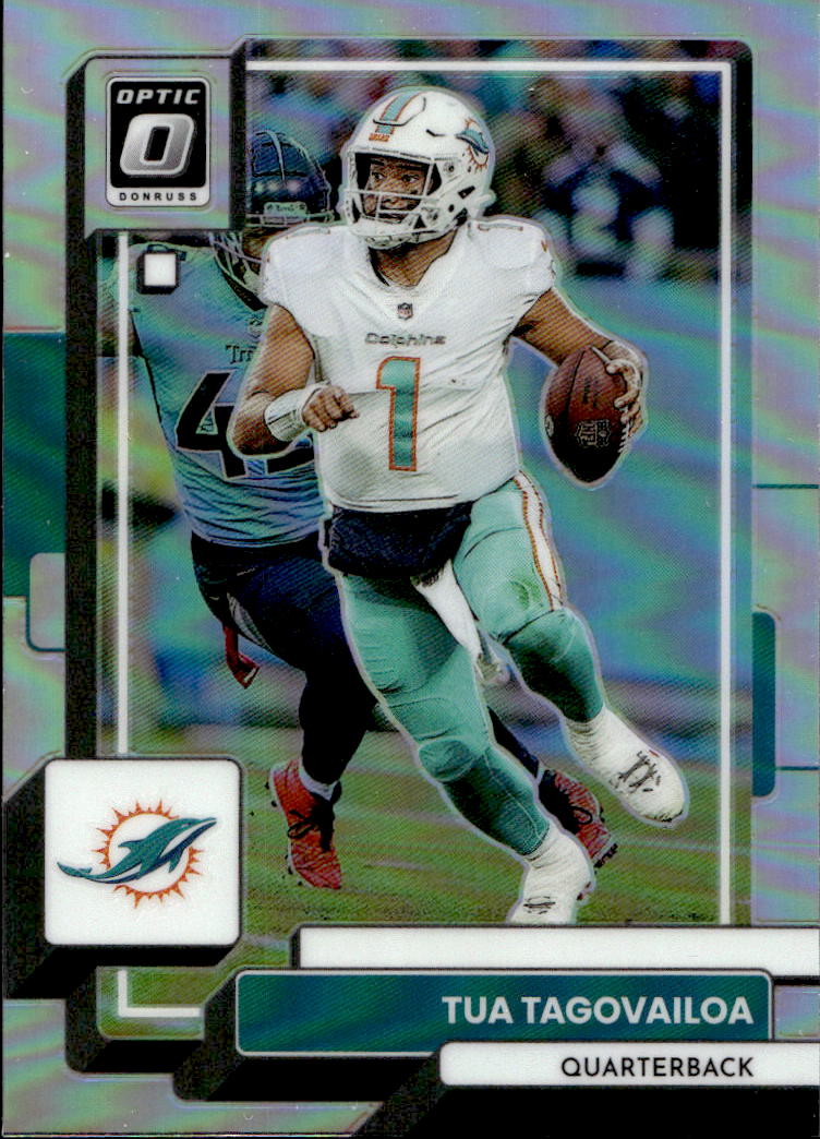 Holo Prizm TUA TAGOVAILOA 2022 Panini Donruss Optic Football