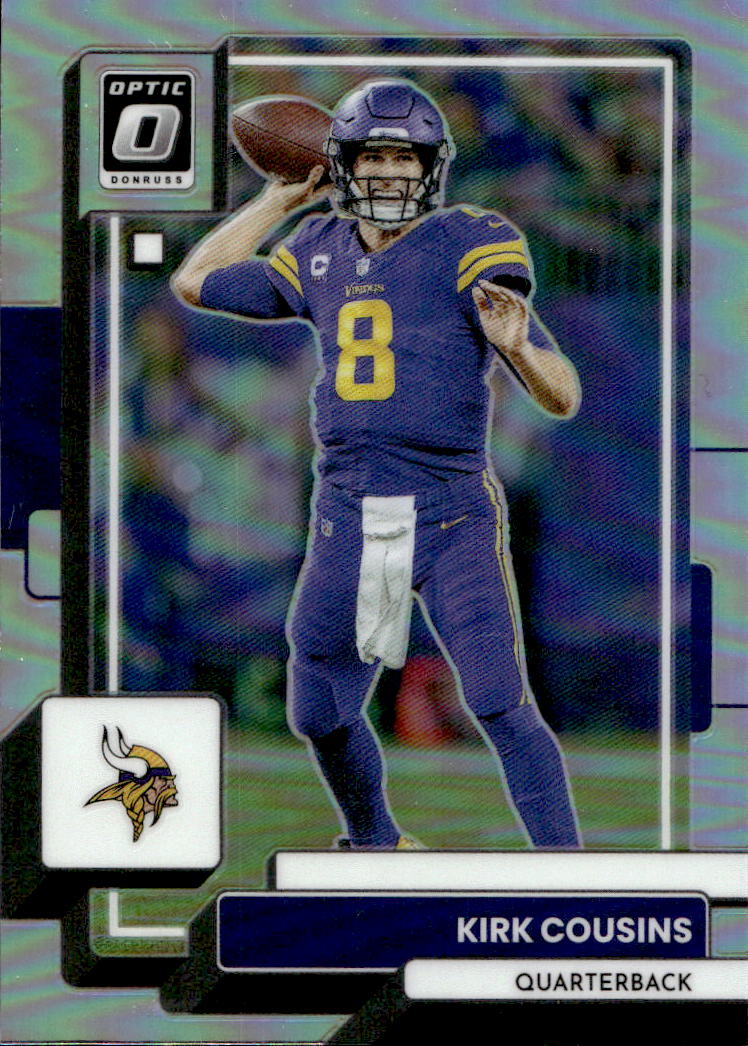 Holo Prizm KIRK COUSINS 2022 Panini Donruss Optic Football