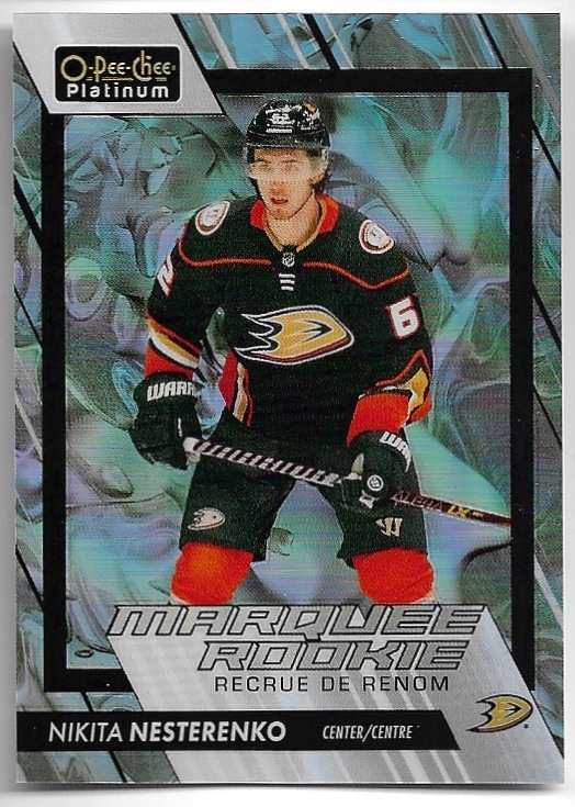 Liquid Metal Marquee Rookie NIKITA NESTERENKO 23-24 UD O-Pee-Chee OPC Platinum /399