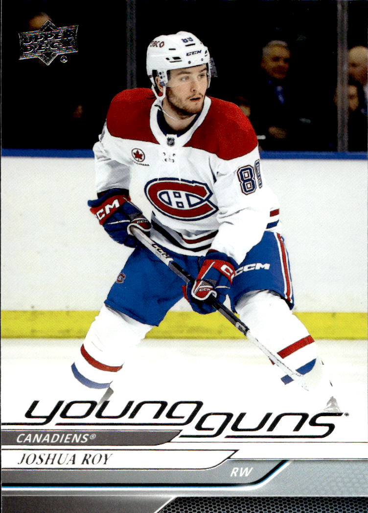 Rookie Young Guns JOSHUA ROY 24-25 UD Series 1