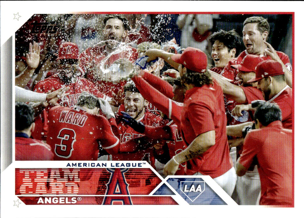 Angel Stadium LOS ANGELES ANGELS 2023 Topps Series 1 Baseball