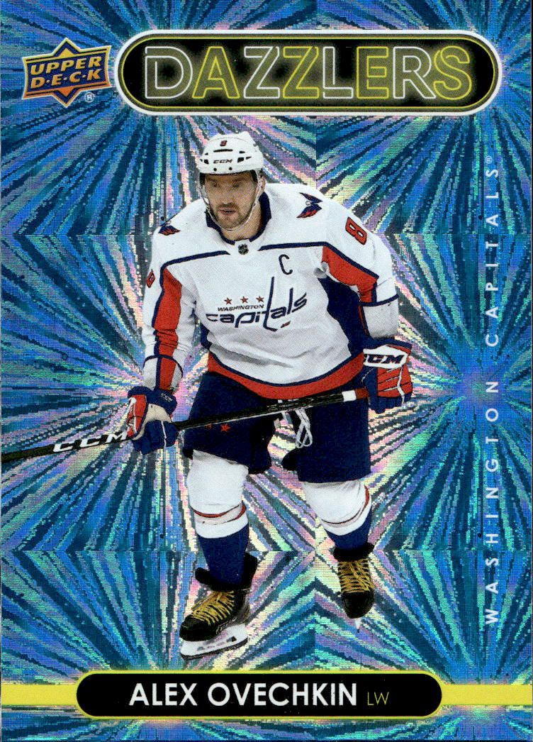 Dazzlers Blue ALEX OVECHKIN 21-22 UD Series 1