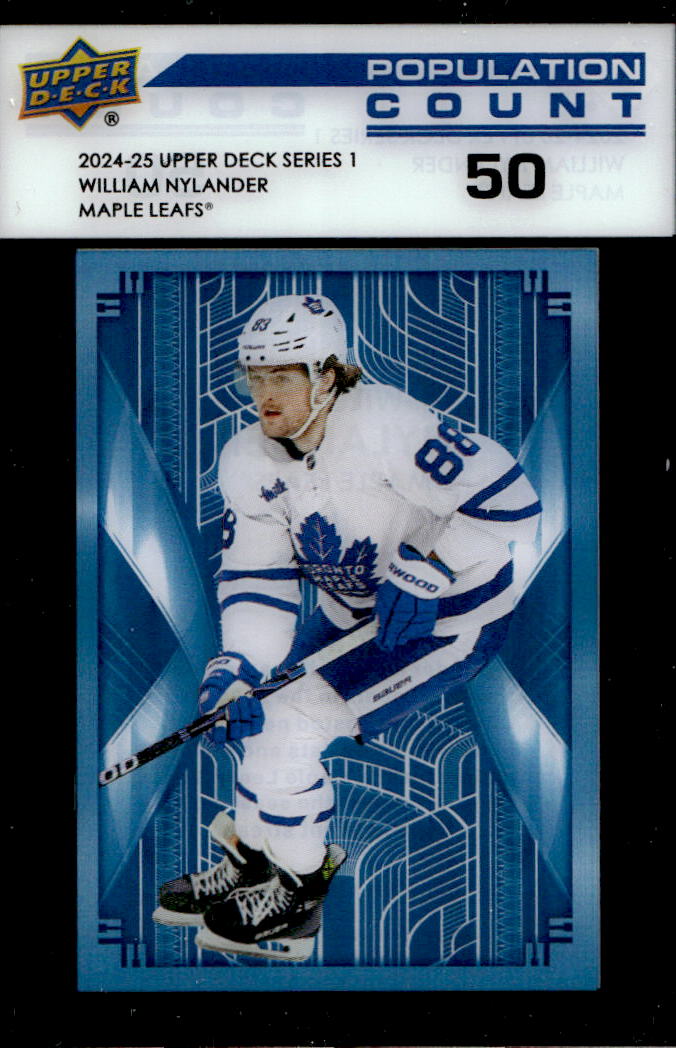 Population Count WILLIAM NYLANDER 24-25 UD Series 1 /50