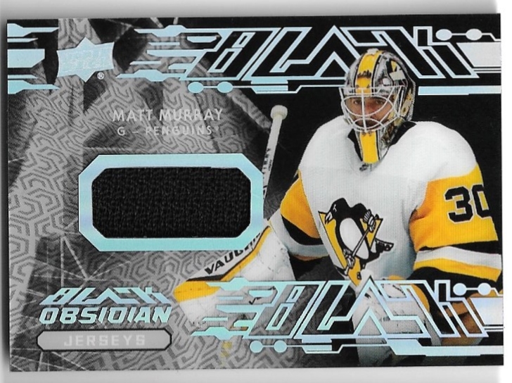 Jersey Obsidian MATT MURRAY 19-20 UD Black Diamond