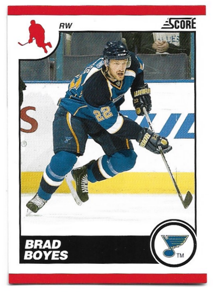 BRAD BOYES 10-11 Panini Score