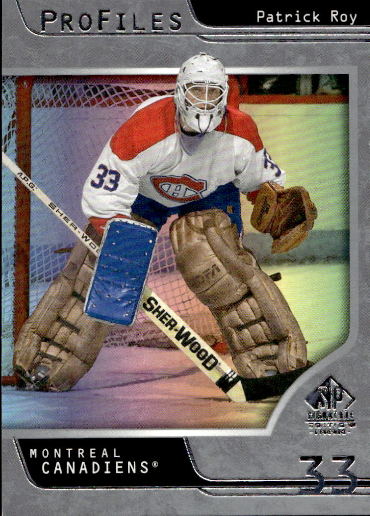 Profiles PATRICK ROY 20-21 UD SP Signature Legends