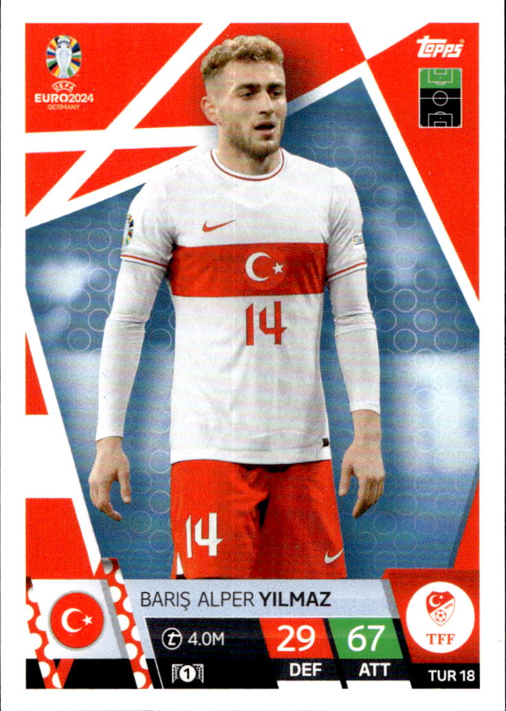 BARUS ALPER YILMAZ 2024 EURO Match Attax