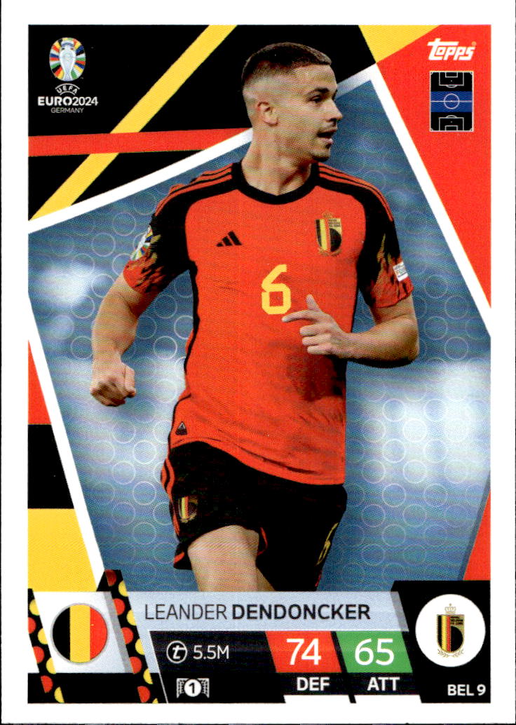 LEANDER DENDONCKER 2024 EURO Match Attax