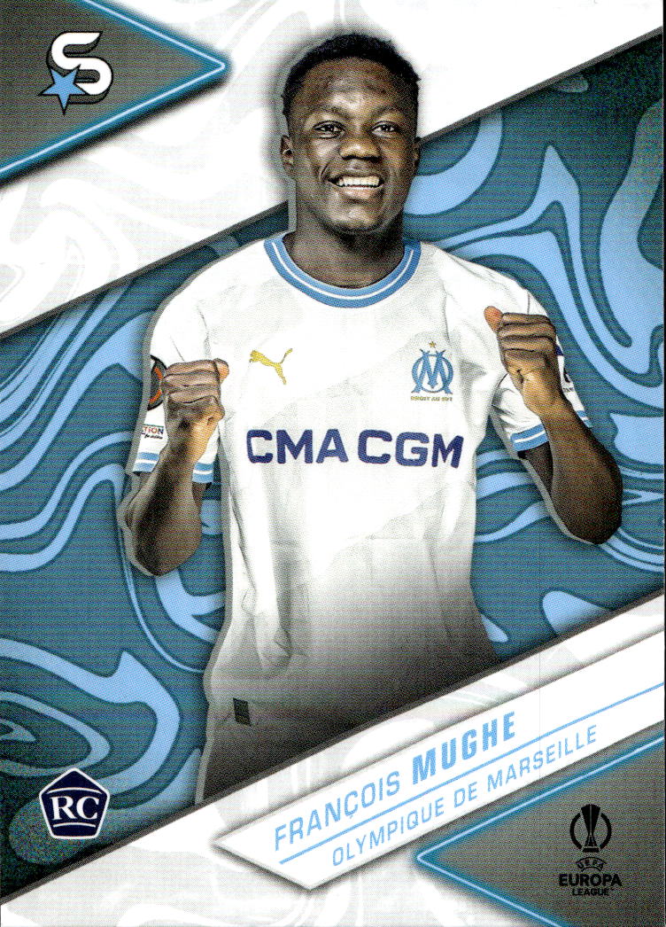 Rookie FRANCOIS MUGHE 23-24 Topps UEFA Superstars