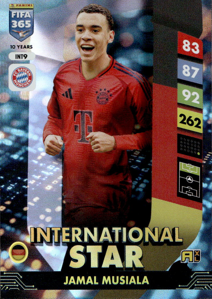 International Stars JAMAL MUSIALA 2025 Panini FIFA 365