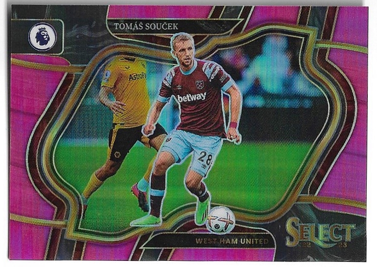 Pink Prizm Field Level TOMÁŠ SOUČEK 22-23 Panini Select Premier League /99